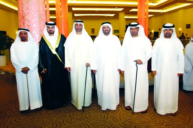 "راشد حمد الجنيبي وصالح حمد وسالم بن أحمد وعبدالعزيز بن علي النعيمي والعريس ومحمد خميس سالم"