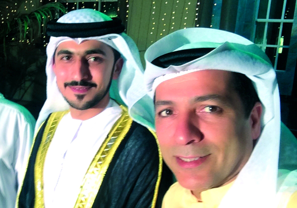 "العريس وعبد الرحمن نقي"