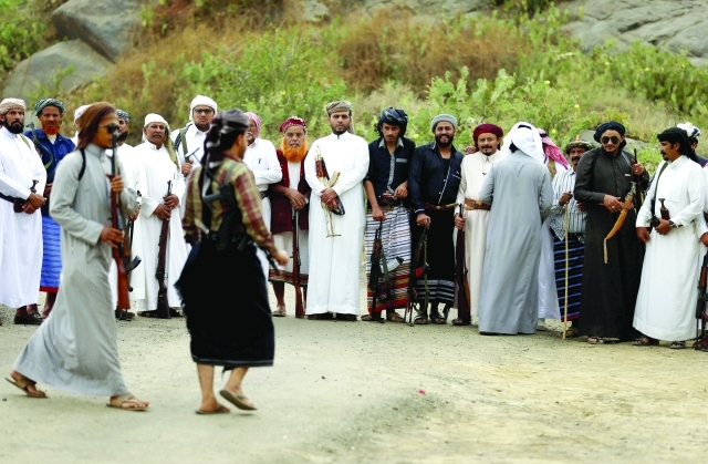"متطوعون سعوديون على الحدود مع اليمن لحماية أراضي المملكة \t\t\t\t\t\t\t\t\t\t\t\t\t رويترز"
