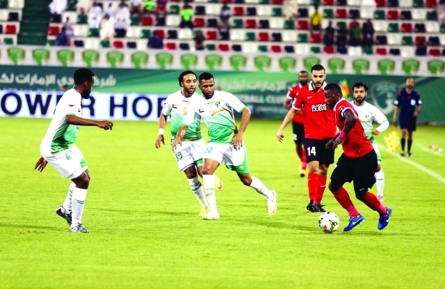"من مباراة الإمارات الأخيرة أمام الأهلي \t - البيان"