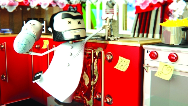 "مشهد من فيلم أبجديات الأبوة"
