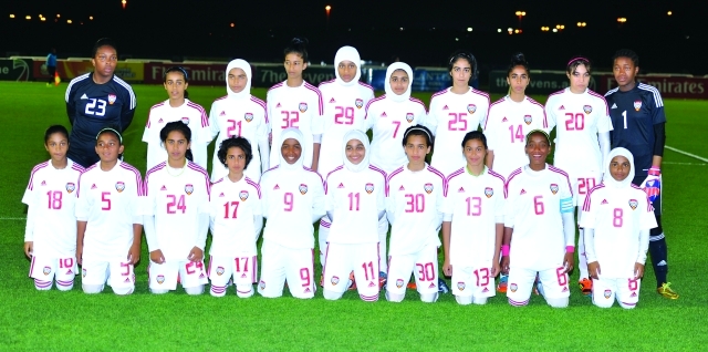 "أبيض الناشئين خلال إحدى مبارياته - البيان"