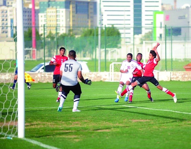 "من تدريبات منتخب الناشئين \t\t\t\t\t\t\t\t من المصدر"