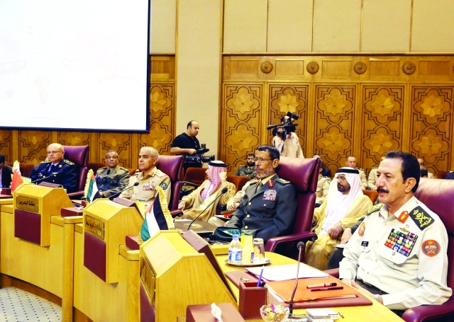 "الرميثي خلال مشاركته في الاجتماع \t\t\t البيان"