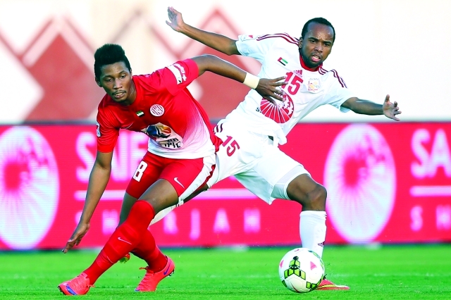 "الجزيرة حقق الفوز على الشارقة وتمسك بالصدارة"