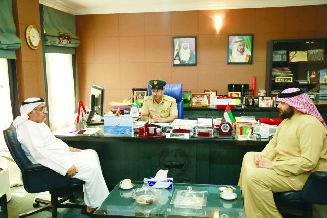 "مرور دبي" تبحث التنسيق والتعاون  مع شركة الفطيم
