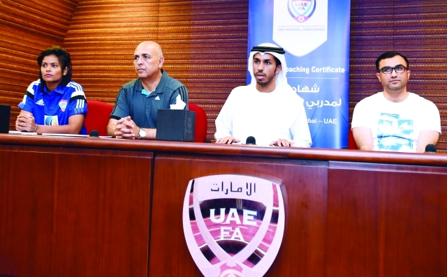 "■ بن هزام خلال افتتاح الدورة | البيان"