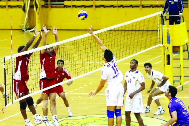 نهائي كأس زايد للطائرة بين العين والجزيرة