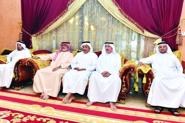 "■ سلطان وحمد بن مجرن والحضور"