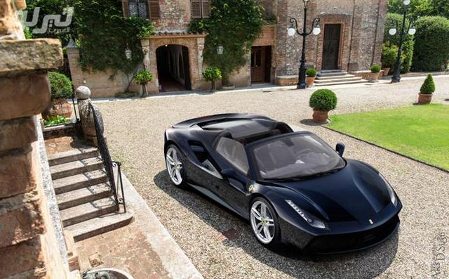 فيراري 488GTB سبايدر برسم تصوري جديد أكثر من رائع