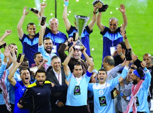 "■ الفيصلي يتوج بكأس الأردن | البيان"