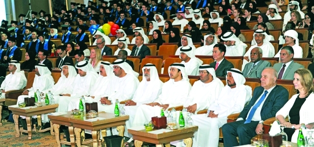 "■ ..وخلال حفل التخرج"