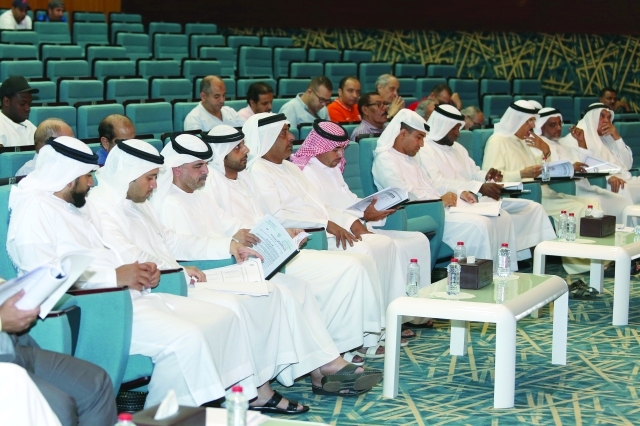 "■ جانب من أعضاء الجمعية العمومية | البيان"