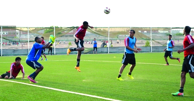 "■ جانب من تدريبات المنتخب اليمني | البيان"