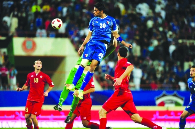 "■ منتخب الكويت يستعد بقوة لمواجهة لبنان في التصفيات الآسيوية | البيان"