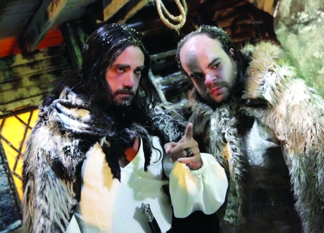 "■ أمير كرارة في أحد مشاهد «ألف ليلة وليلة» | البيان"