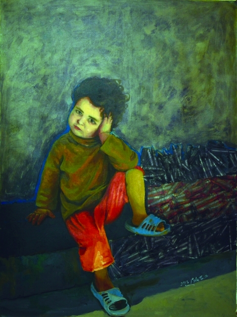 "لوحة وسائط متعددة لحسام علّوم"