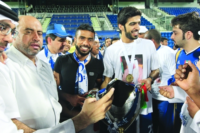 "■ سعادة كبيرة للنصراوية بالكأس"