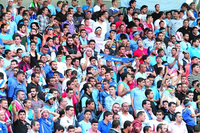 "جماهير نادي الفيصلي - البيان"