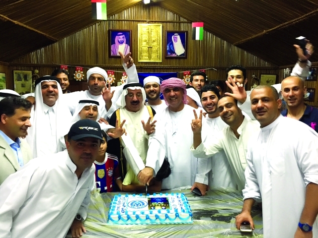"احتفال قطب النصر الجناحي"