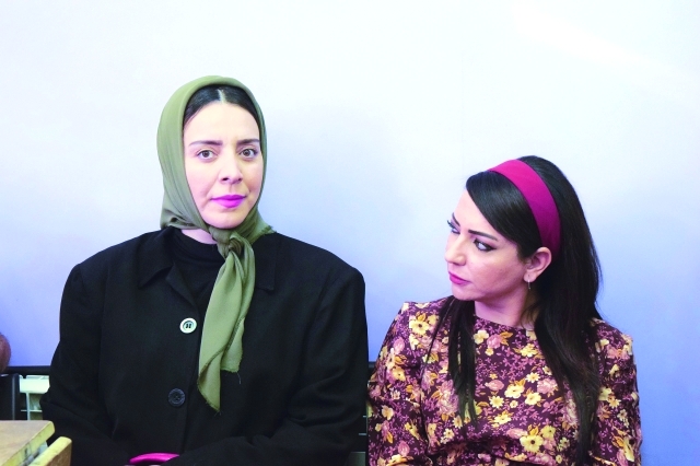 "■ أمل عرفة وشكران مرتجى في «دنيا 2»"