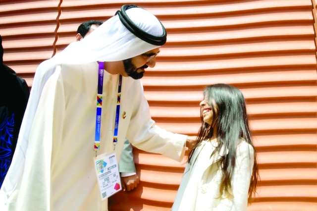 "■ سموه في حديث مع الطفلة مهرا هشام بطلة فيلم \"شجرة العائلة\""