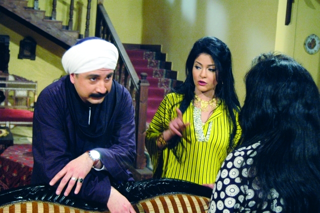 "مشهد من مسلسل سلسال الدم | أرشيفية"
