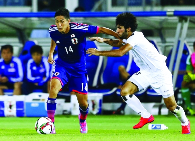 "■ المنتخب الياباني أمطر نظيره العراقي بثلاثة أهداف | رويترز"