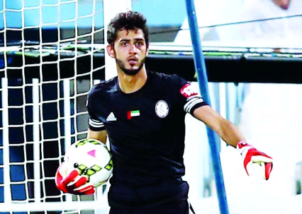 "■ عادل الحوسني حارس مرمى الوحدة والمنتخب الوطني | البيان"