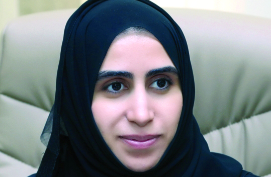 "■ المهندسة فوزية القاضي"
