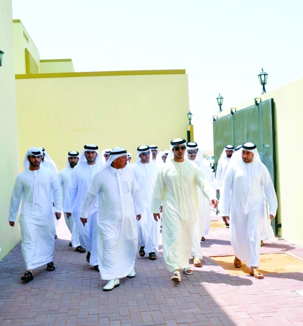 ".. سموه خلال جولته التفقدية"