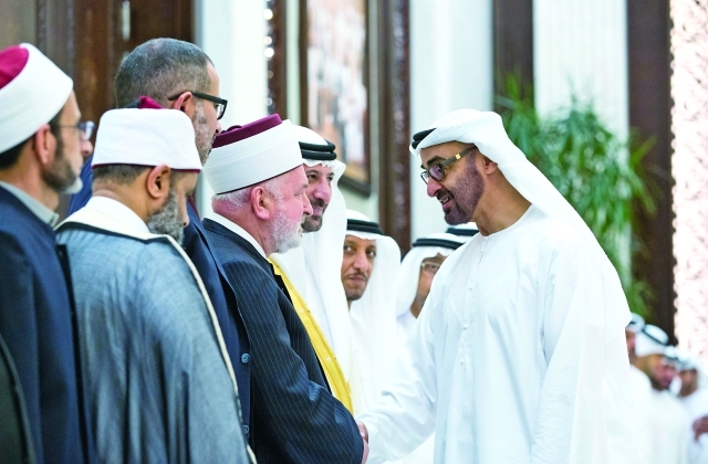 "■ محمد بن زايد مرحباً بالعلماء | وام"