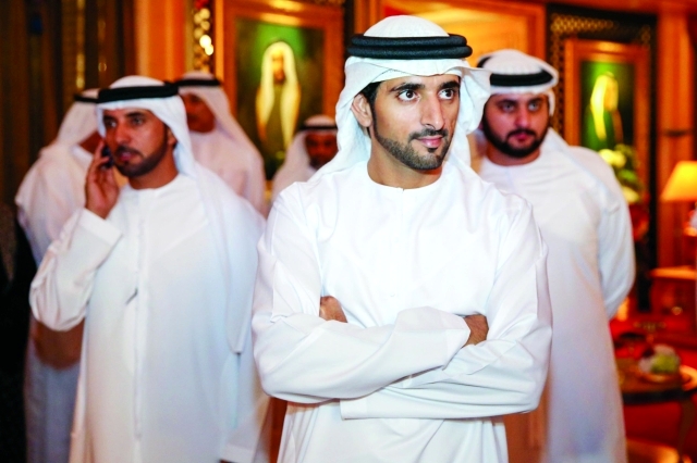 "■ حمدان ومكتوم بن محمد وسلطان السبوسي"