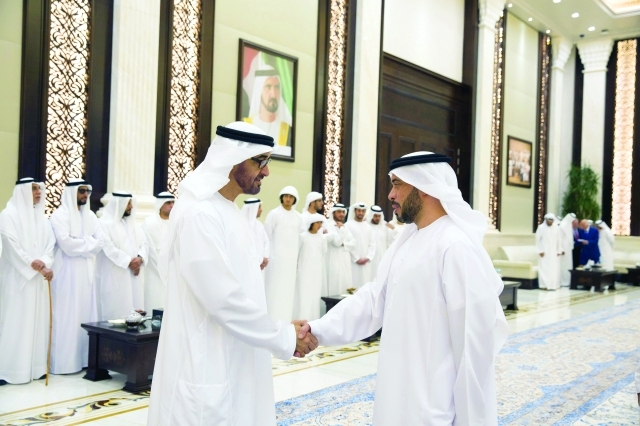 "■ ومرحباً بأحد المهنئين"