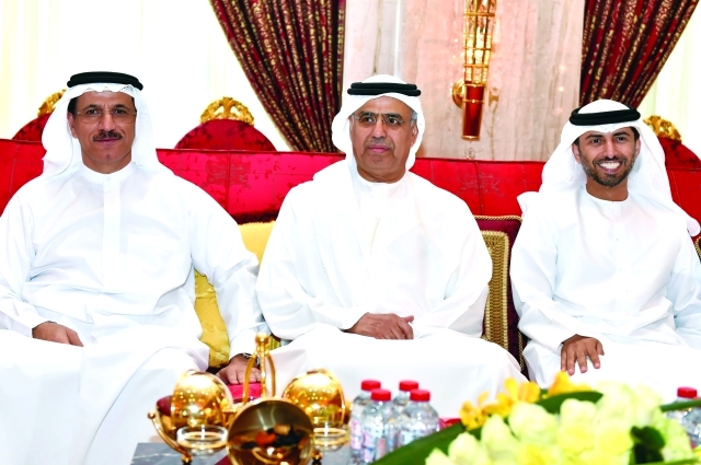 "■ سلطان المنصوري وعبيدالطاير وسهيل المزروعي"
