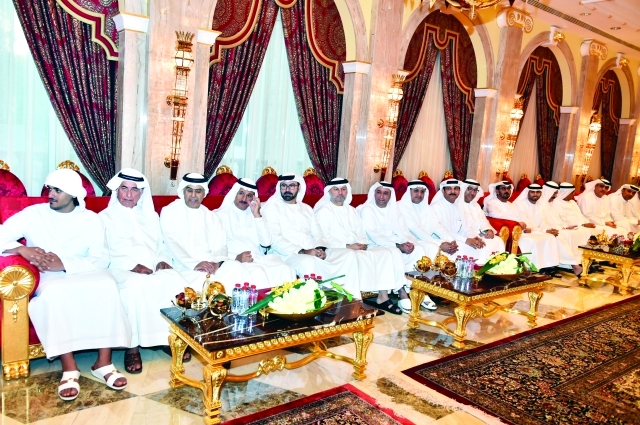 "■ زايد بن محمد والحضور"