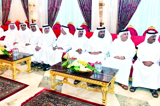 "■ بلحيف النعيمي وبن فهد وبن سليم ومطر الطاير وطارش المنصوري وسعيد الطاير"