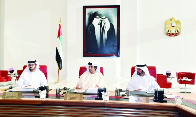 "■ .. وسموه متوسطاً حمدان بن مبارك ومحمد القرقاوي"