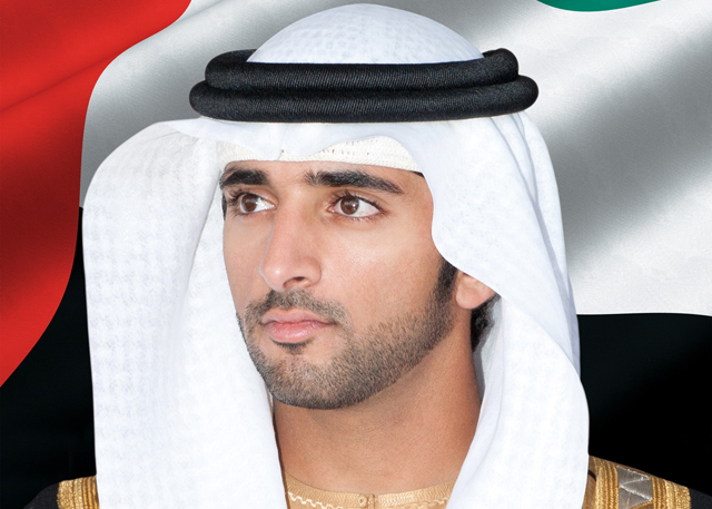 حمدان بن محمد يشهد نهائي البطولة الدولية للبادل تنس