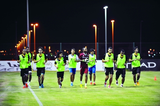 " جانب من تدريبات سابقة لبني ياس | البيان"