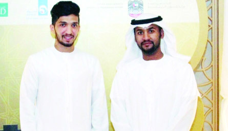 "■ عامر عبد الرحمن وطارق أحمد في خيمة الشطرنج | البيان"