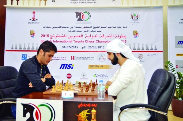 "■ من مشاركة سالم عبد الرحمن في مسابقة الشطرنج الخاطف | البيان"