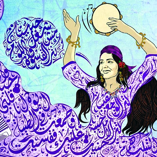 "■ رونق وجماليات كثيرة يحتفظ به اسلوب ابداعه التقليدي | ارشيفية"