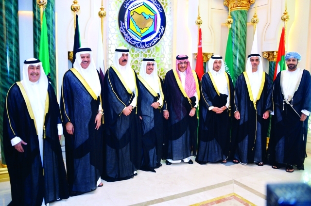 "■ لقطة جماعية لوزراء داخلية دول مجلس التعاون عقب الاجتماع | وام"