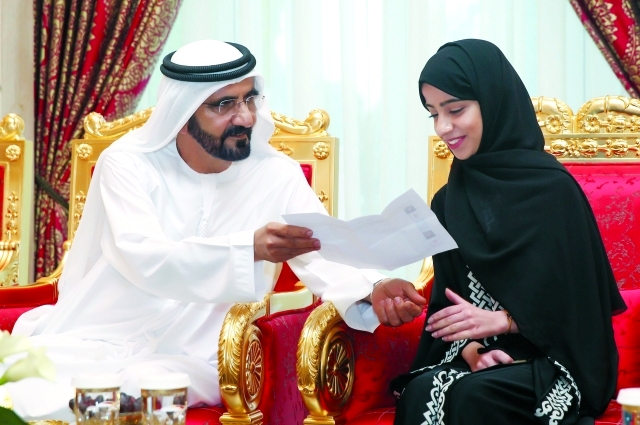 "سموه مفاجئاً سارة الإنصاري بمعدلها"