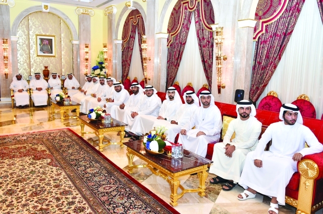 "عدد من المتفوقين خلال اللقاء"