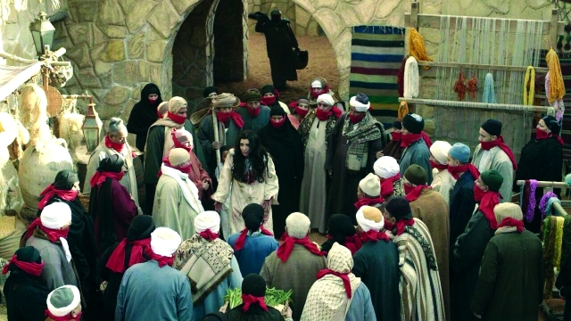 "■ مشهد من مسلسل \"العهد\""