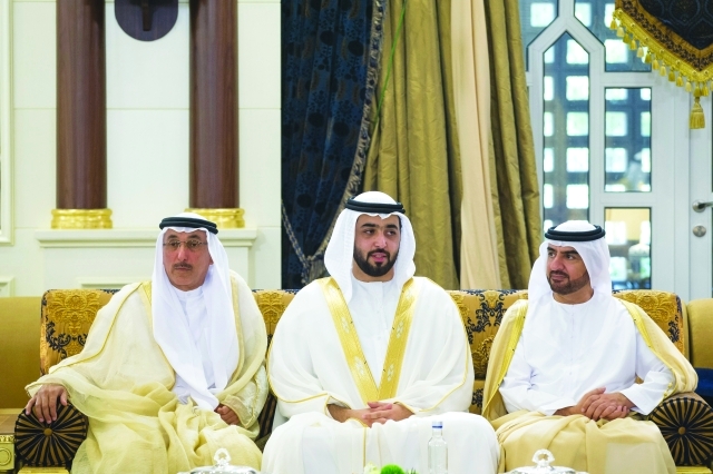 "■ راشد بن سعود وعبدالله القاسمي"