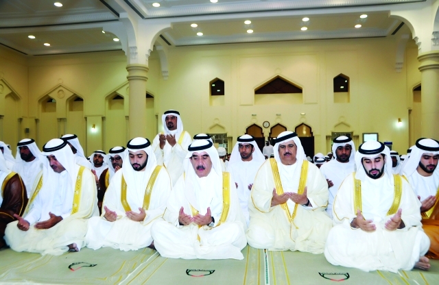 "■ سعود المعلا وراشد بن سعود وحميد بن أحمد وخالد بن راشد ومحمد بن سعود"