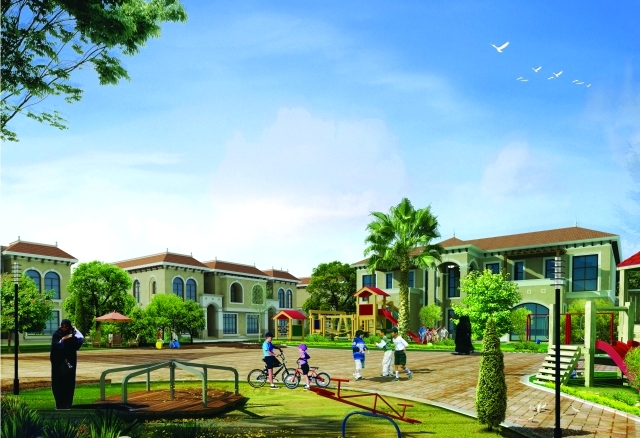 "■ مشهد عام لقرية العائلة في دبي | من المصدر"